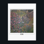 Gustav Klimt #508 - Carte postale Art<br><div class="desc">Gustav Klimt - Paysage horticole italien 1913. Carte postale Art & signature #508 par The Zedign House. Pour plus d'images et de dessins de Gustav Klimt - Peintures et dessins,  visitez https://books.zedign.com/zas/166.html</div>