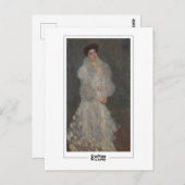 Gustav Klimt #553 - Kunstmatig Briefkaart (Voorkant / Achterkant)