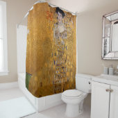 Gustav Klimt Adele, Art deco, Art nouveau, Gold Douchegordijn (In situ)