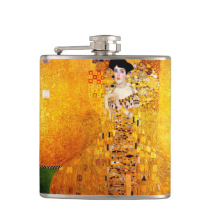 Gustav Klimt Adele Bloch-Bauer Art Nouveau Heupfles