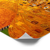 Gustav Klimt Adele Bloch-Bauer  Art Nouveau Poster (Hoek)