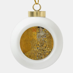 Gustav Klimt - Adele Bloch-Bauer I Keramische Bal Ornament