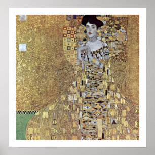Gustav Klimt ~ Adele Bloch-Bauer I Poster