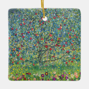Gustav Klimt - Appelboom Keramisch Ornament