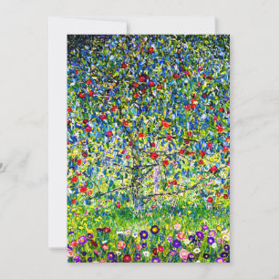 Gustav Klimt Apple Tree Aankondiging