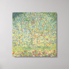 Gustav Klimt Apple Tree Canvas Afdruk