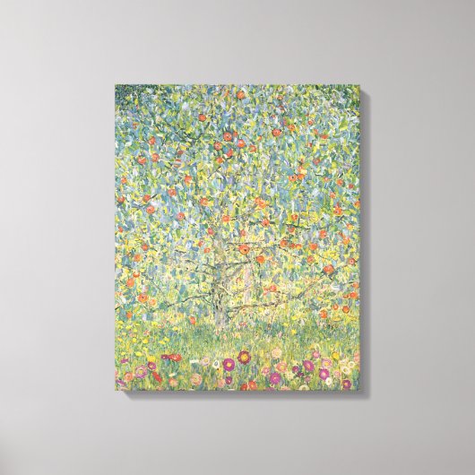 Gustav Klimt Apple Tree Canvas Afdruk (Voorkant)