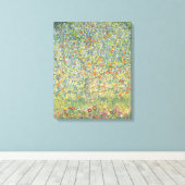 Gustav Klimt Apple Tree Canvas Afdruk (Insitu (Houten vloer))