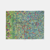 Gustav Klimt - Apple Tree Fleece Deken (Voorkant (Horizontaal))