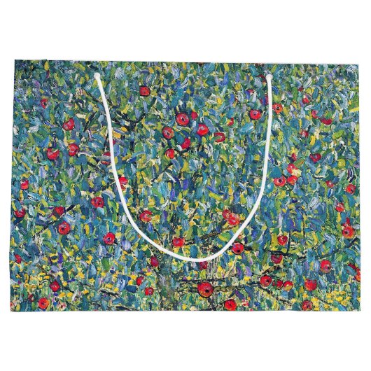 Gustav Klimt - Apple Tree Groot Cadeauzakje (Achterkant)