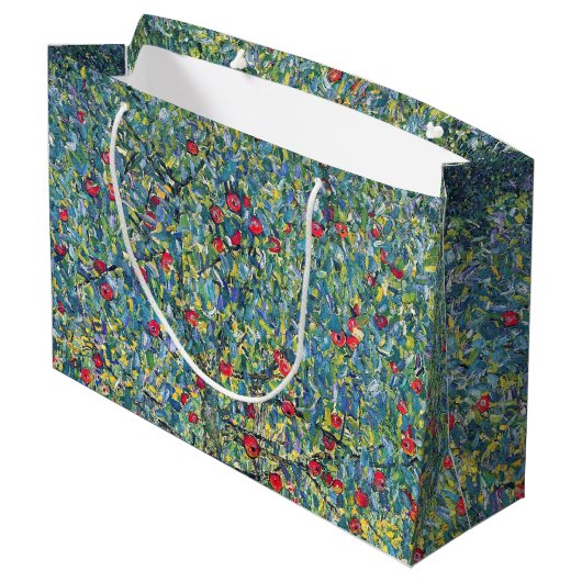 Gustav Klimt - Apple Tree Groot Cadeauzakje (Achterkant Gekanteld)
