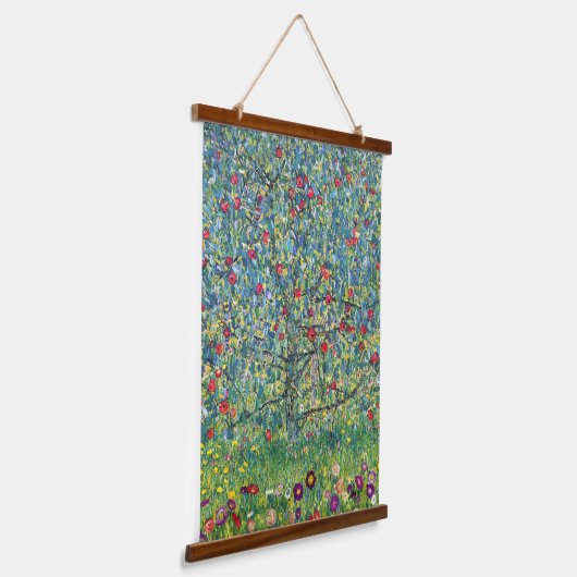 Gustav Klimt - Apple Tree Hangend Wandkleed (Gebogen)
