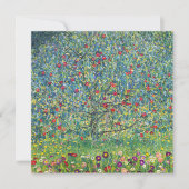 Gustav Klimt - Apple Tree Kaart (Voorkant)