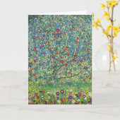 Gustav Klimt - Apple Tree Kaart (Gele Bloem)