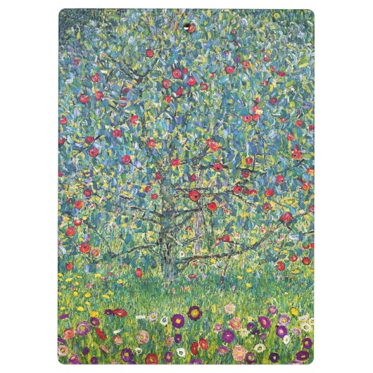 Gustav Klimt - Apple Tree Klembord (Achterkant)