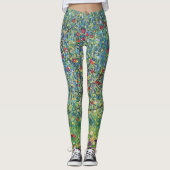 Gustav Klimt - Apple Tree Leggings (Voorkant)