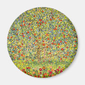 Gustav Klimt Apple Tree Magneet (Voorkant)