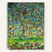 Gustav Klimt Apple Tree Notitieboek (Voorkant)