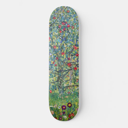 Gustav Klimt - Apple Tree Skateboard (Voorkant)