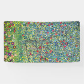Gustav Klimt - Apple Tree Spandoek (Horizontaal)