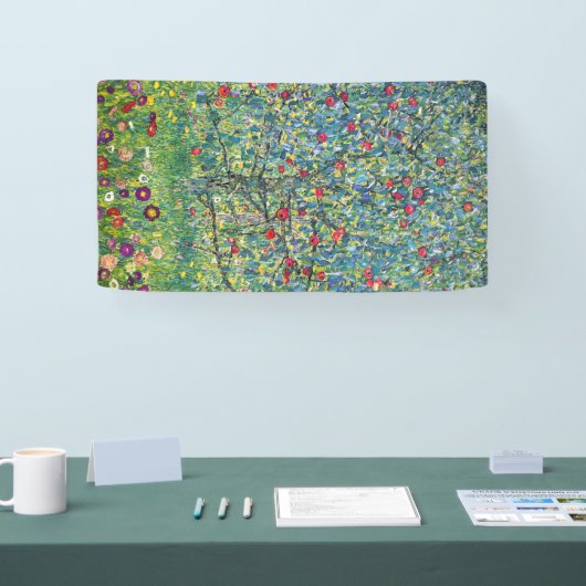 Gustav Klimt - Apple Tree Spandoek (Beurs)