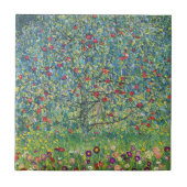Gustav Klimt - Apple Tree Tegeltje (Voorkant)