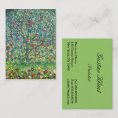 Gustav Klimt: Apple Tree Visitekaartje (Voorkant / Achterkant)