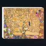 Gustav Klimt Arbre de vie<br><div class="desc">Panneau en bois avec la fresque murale de Gustav Klimt, L’arbre de vie, La Frieze Stoclet (1905-1911). Il se compose de trois mosaïques : The Expectation, Knight et The Embrace. Une belle femme, un arbre doré et deux amants dans une étreinte sont représentés. Un cadeau merveilleux pour les amateurs d'Art...</div>