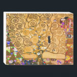 Gustav Klimt Arbre de vie<br><div class="desc">Panneau en bois avec la fresque murale de Gustav Klimt, L’arbre de vie, La Frieze Stoclet (1905-1911). Il se compose de trois mosaïques : The Expectation, Knight et The Embrace. Une belle femme, un arbre doré et deux amants dans une étreinte sont représentés. Un cadeau merveilleux pour les amateurs d'Art...</div>