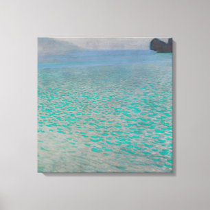 Gustav Klimt Attersee Canvas Afdruk