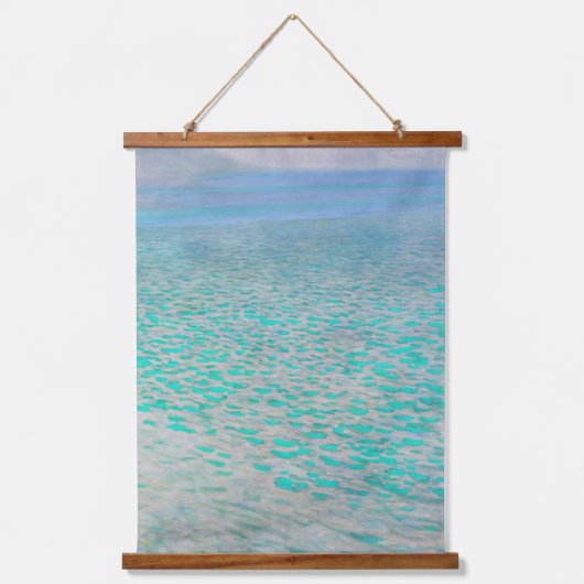 Gustav Klimt - Attersee Hangend Wandkleed (Voorkant)