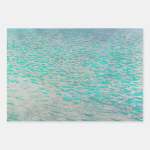Gustav Klimt - Attersee Inpakpapier Vel