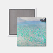 Gustav Klimt - Attersee Magneet (Voorkant / Achterkant)