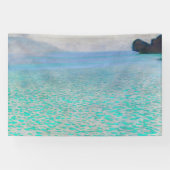 Gustav Klimt - Attersee Spandoek (Horizontaal)
