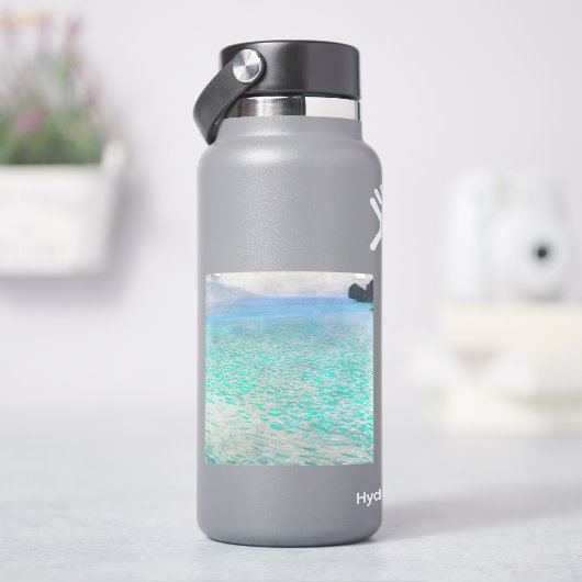 Gustav Klimt - Attersee Sticker (HydroFlask)