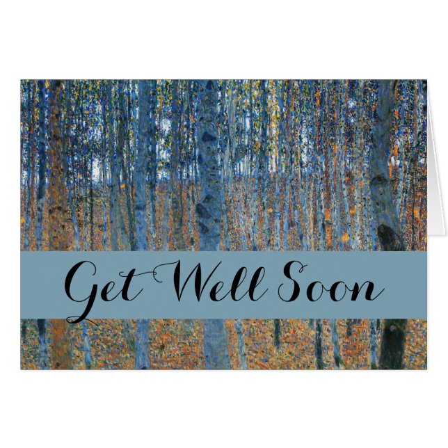 Gustav Klimt Beech (Devant horizontal)