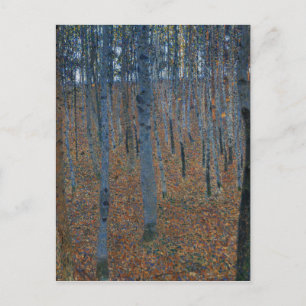 Gustav Klimt Beech Grove GalleryHD Art Nouveau Briefkaart