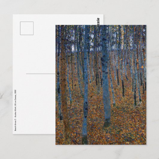 Gustav Klimt - Beech Grove I Briefkaart (Voorkant / Achterkant)