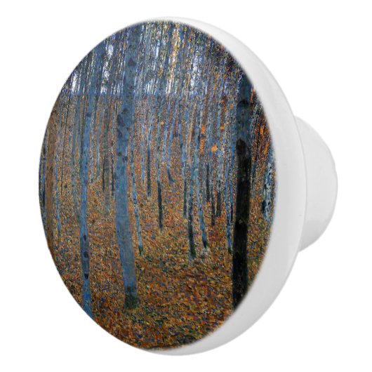 Gustav Klimt - Beech Grove I Keramische Knop (Rechts)