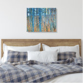 Gustav Klimt Beech Tree Grove Canvas Afdruk (Insitu (Slaapkamer))