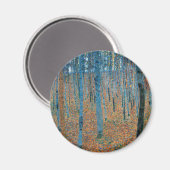 Gustav Klimt Beech Tree Grove Magneet (Voorkant / Achterkant)