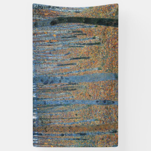 Gustav Klimt Beech Tree Grove Spandoek (Verticaal)