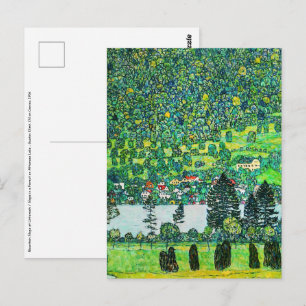 Gustav Klimt - Berghelling bij Unterach Briefkaart