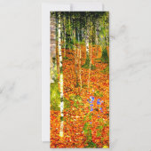 Gustav Klimt Berkebomen Kaart (Voorkant)