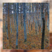 Gustav Klimt - Beukenbos I Raamsticker (Vel 2)