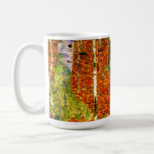 Gustav Klimt Birch Trees Koffiemok