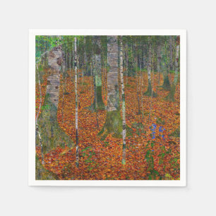 Gustav Klimt - Birch Wood Servet