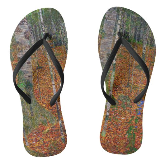 Gustav Klimt - Birch Wood Teenslippers (Voetbed)