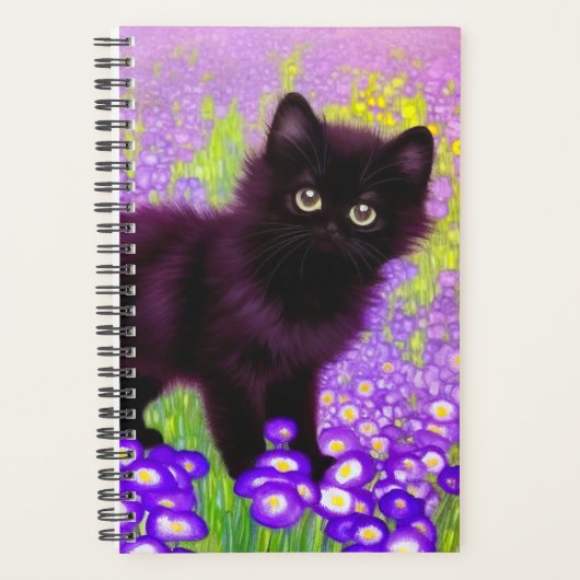 Gustav Klimt Black Kitten (Devant)