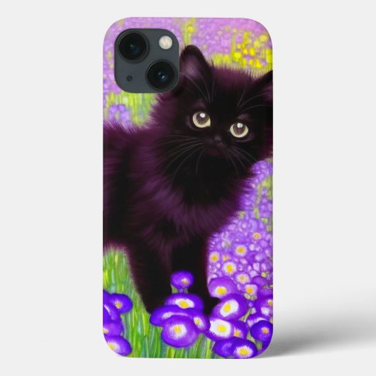 Gustav Klimt Black Kitten Case-Mate iPhone Case (Achterkant)